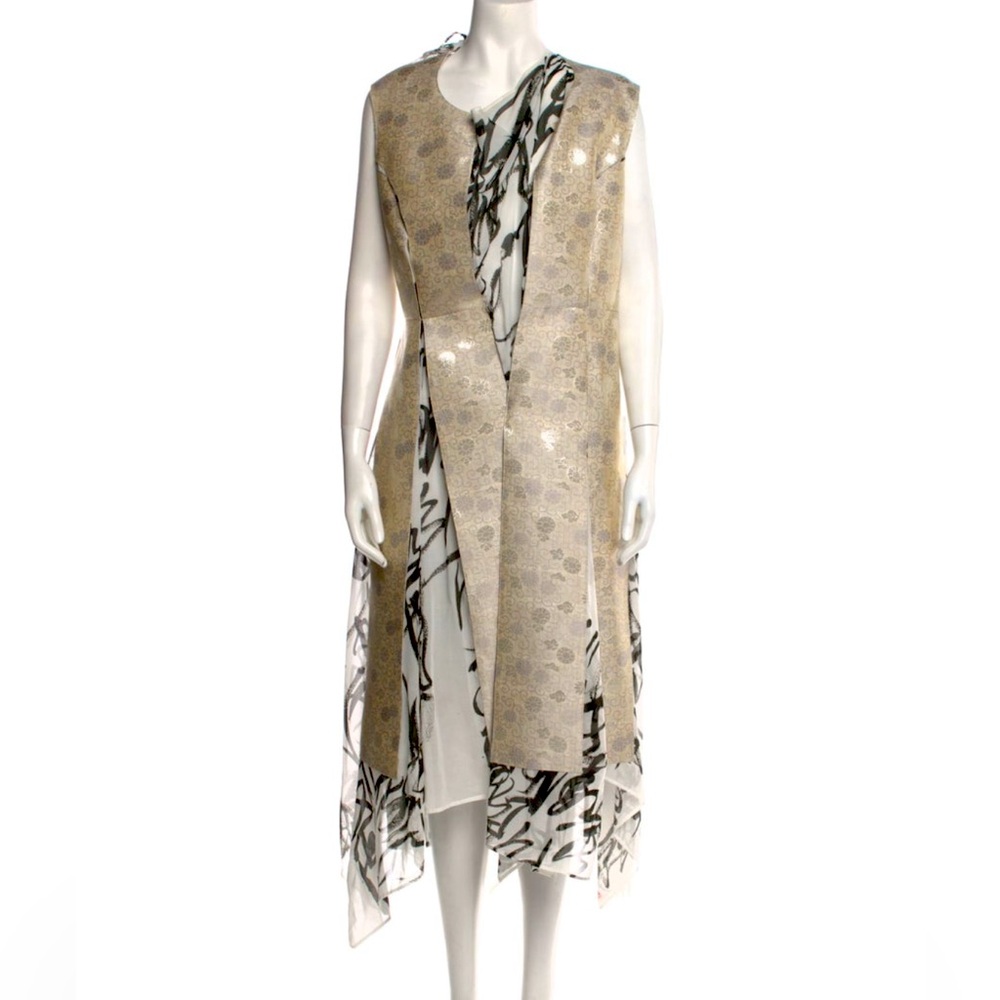 Junya Watanabe Comme des Garçons Sheer Layered Dress – Size S NWT